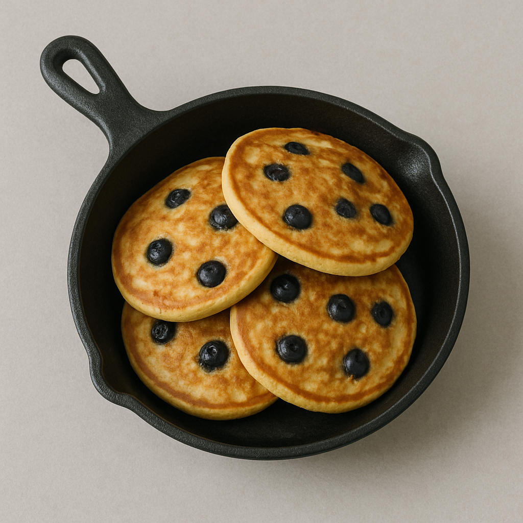 Banana Blueberry Pancakes