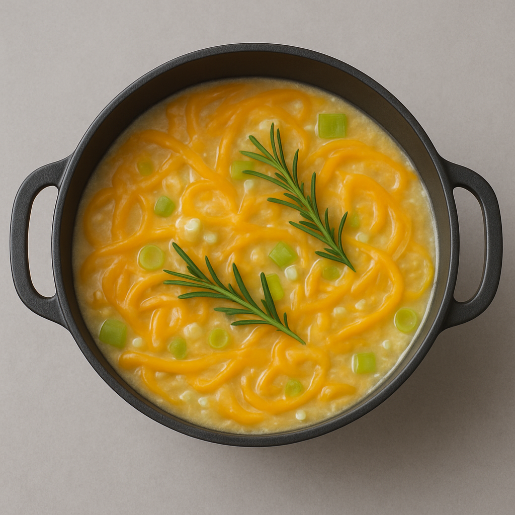 Soup with Pumpkin Spaghetti