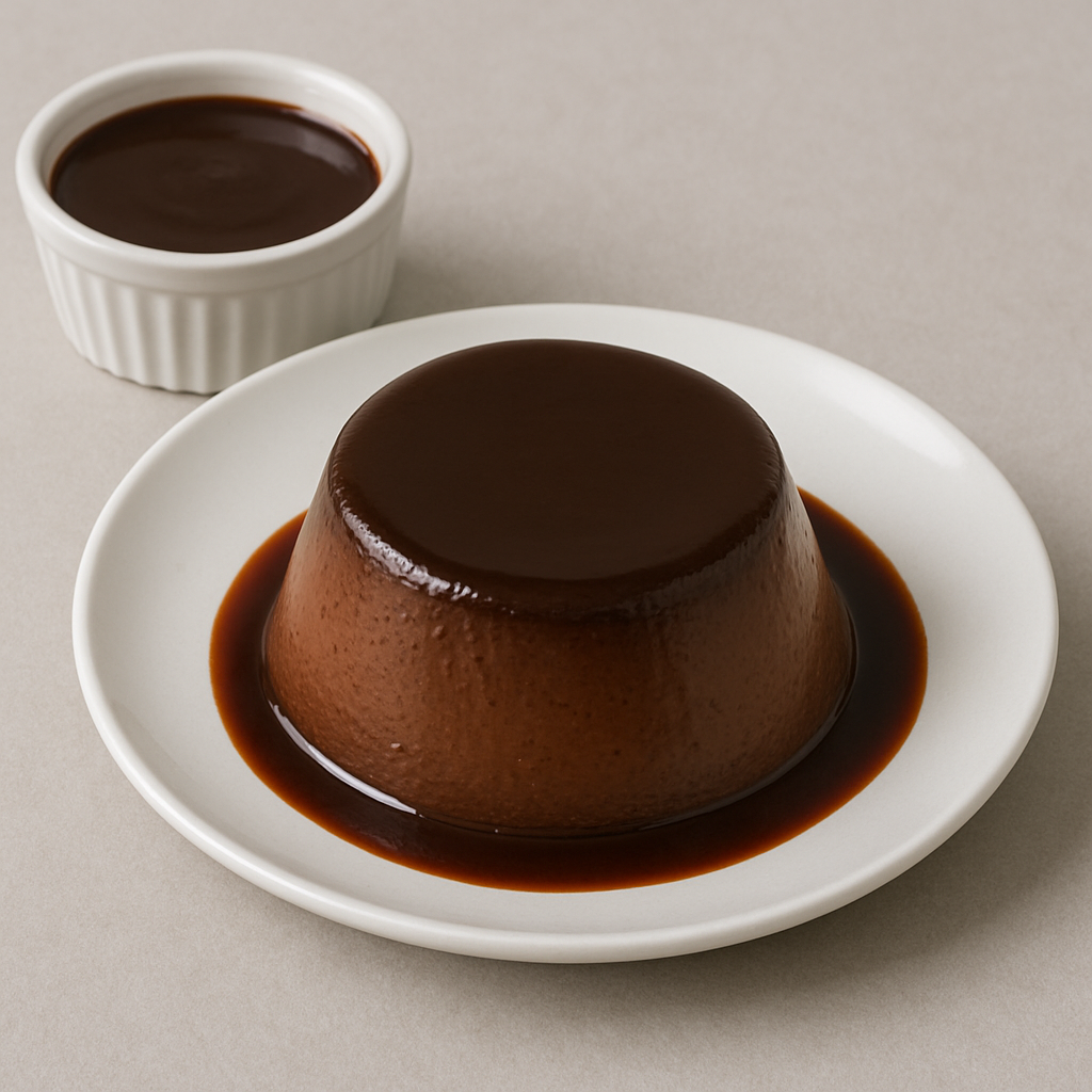 Chocolate Coconut Flan