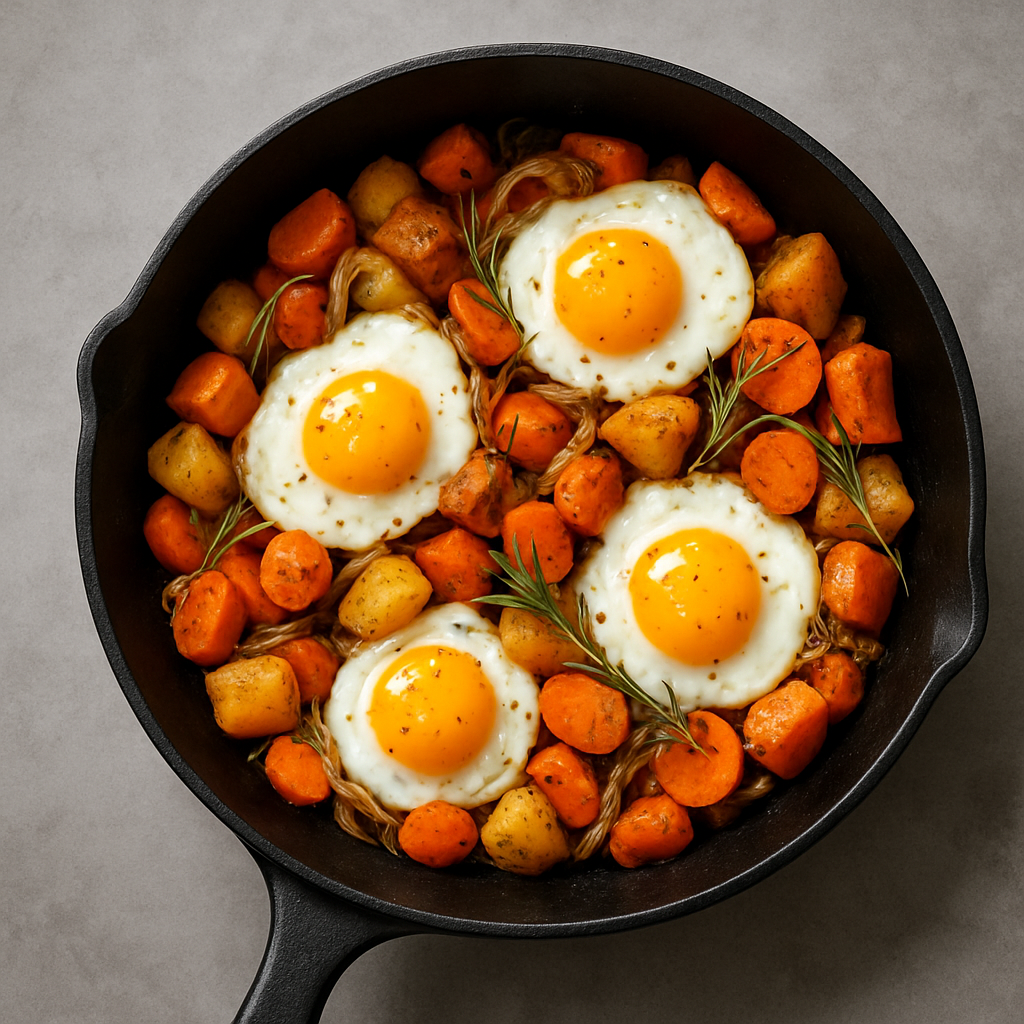 Potato Pan with Carrots