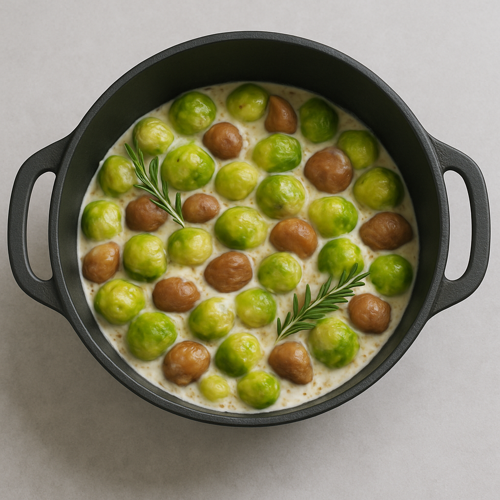 Brussels Sprouts with Chestnuts