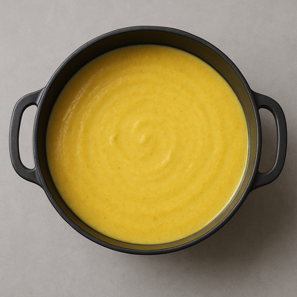 Leek Cream Soup with Ginger