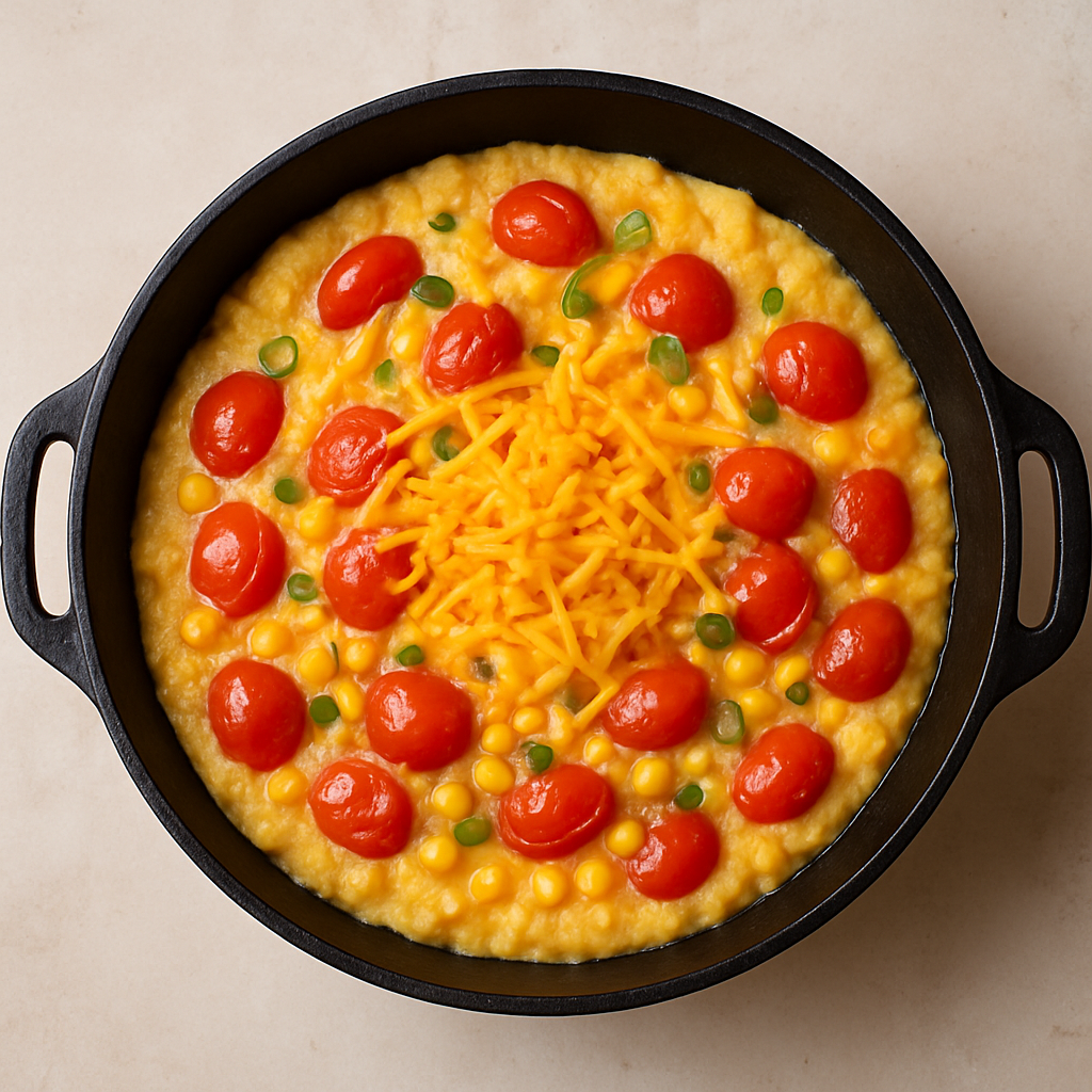 Polenta with Tomatoes and Corn
