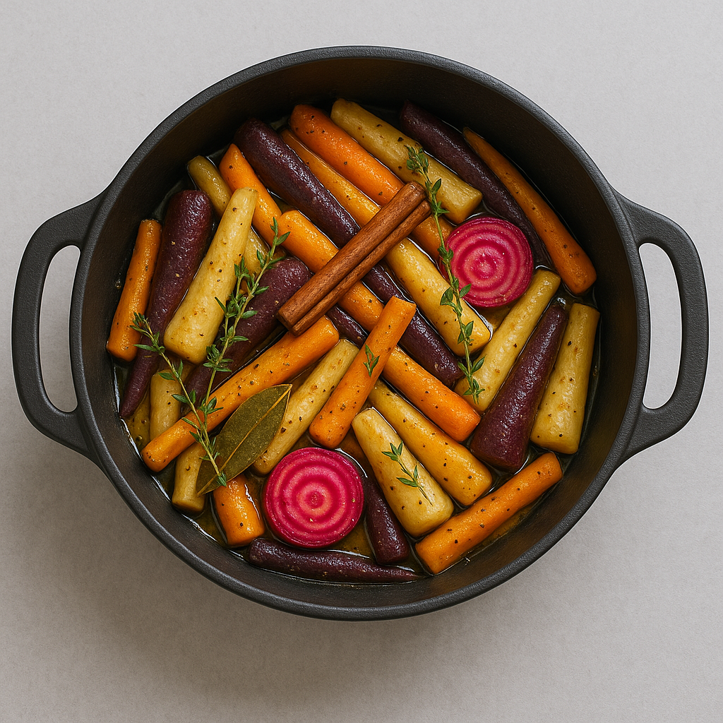 Braised Root Vegetables