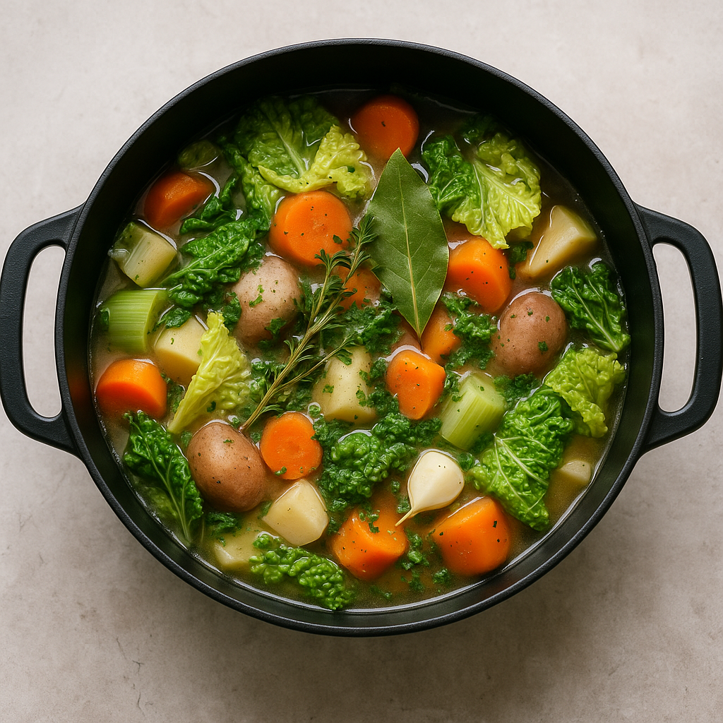 Vegetarian Vegetable Pot