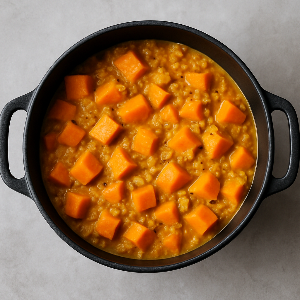 Sweet Potato Curry with Quinoa