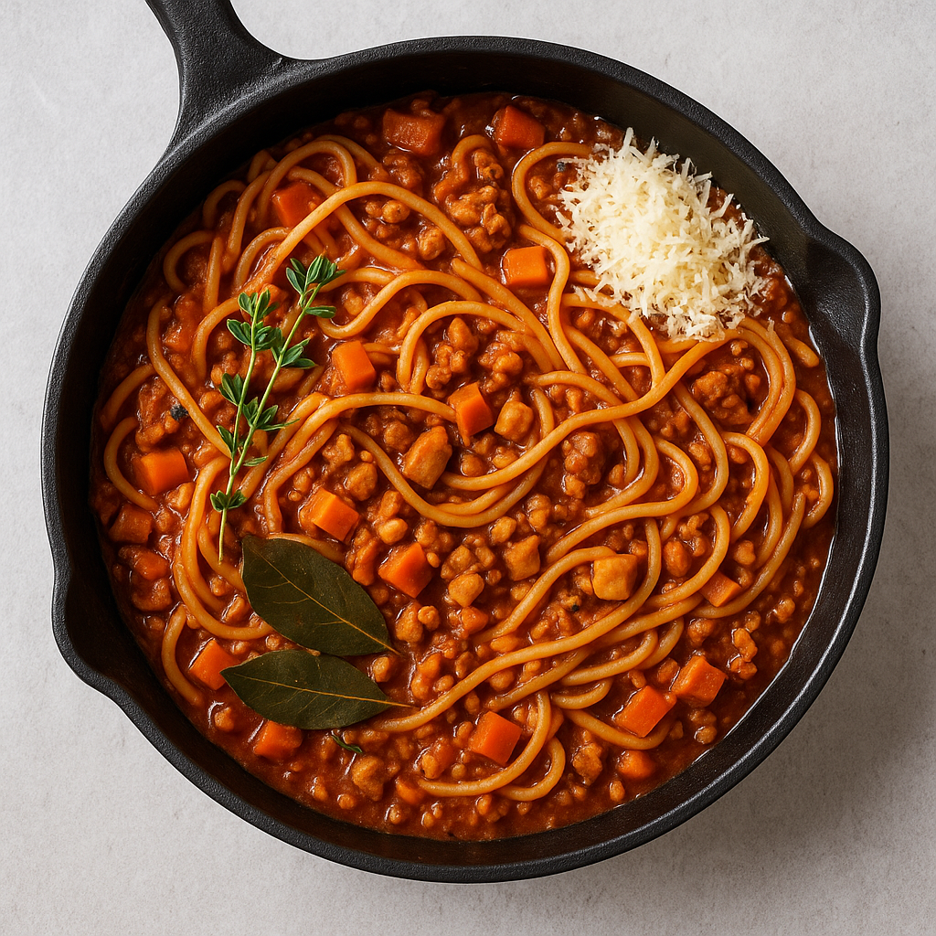 Spaghetti Bolo Veggie