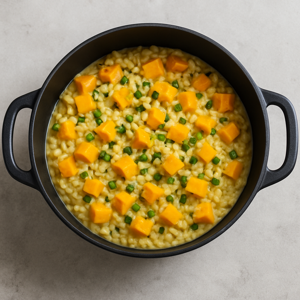 Wheat with Pumpkin and Saffron